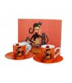 SET 2 TASSES EXPRESSO 100ML CINDY & KITTIES