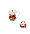 MUG 460ML COQUELICOTS PANIER SET DE 4