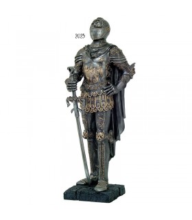 ARMURE CHEVALIER XVIe  H.100X36X36CM