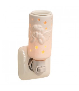 VEILLEUSE ELECTRIQUE PORCELAINE SWEET ANGEL H.10.5 C2