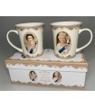 MUG REINE ELIZABETH II 300ML SET DE 2