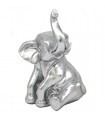 ELEPHANT SILVER ART 13X13X20