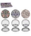 SET 12 MIROIRS DE POCHE ASS Diam 6CM