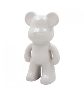 FIGURINE OURS NACRE 11X8X18 C2