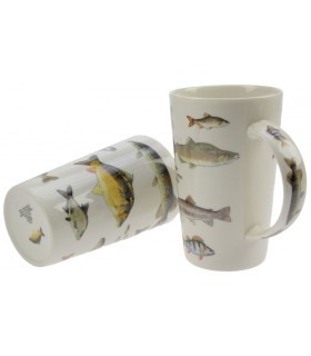 MUG POISSONS 375ML SET DE 6 H.13CM*