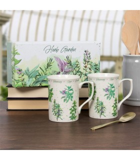 MUG HERB GARDEN 300ML SET DE 2