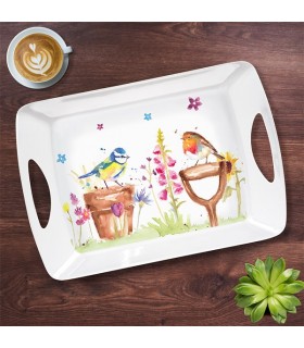 PLAT GM GARDEN BIRDS C2 45X32