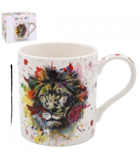 MUG GRAFFITI LION 275ML SET DE 6