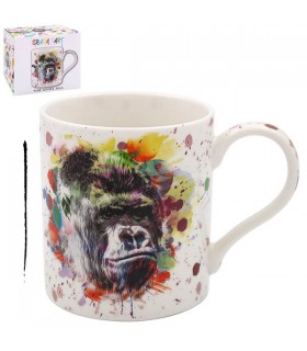 MUG GRAFFITI GORILLE 275ML SET DE 6