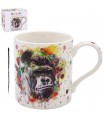 MUG GRAFFITI GORILLE 275ML SET DE 6