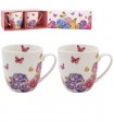 MUG BUTTERFLY BLOSSOM 300ML SET DE 2