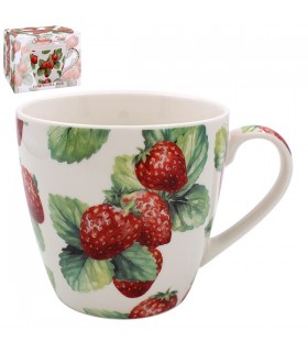 MUG DEJEUNER STRAWBERRY 450ML SET DE 6