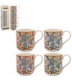 MUG GOLDEN LILY 300ML EMPILABLE SET DE 4 ASS