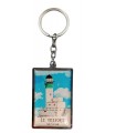 PORTE CLEFS RECTANGLE 1FACE PERSONNALISE 3X10CM