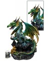 DRAGON AVEC BOULE 11.5X7.5X15 C2