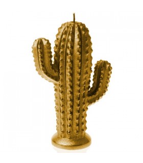 BOUGIE CACTUS GOLD 24H 14X10X4.7 C2