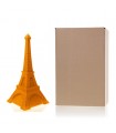 BOUGIE TOUR EIFFEL ORANGE 70H 33X14.5X14.5