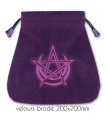 POCHETTE POUR JEU TAROT VELVET "WICCA"