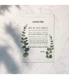 PLAQUE 15X20 NOTRE PERE C3