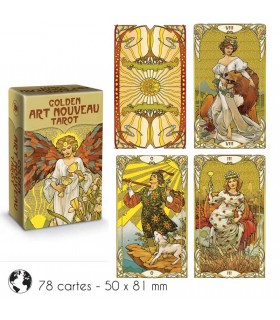 TAROT GOLDEN ART NOUVEAU MINI