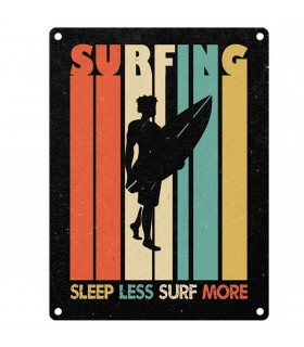 PLAQUE 15X20 SURFING C3