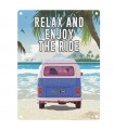 PLAQUE 15X20 RELAX AND ENJOY THE RIDE C3