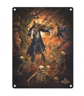 PLAQUE 15X20 DANSE MACABRE C3