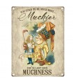 PLAQUE 15X20 MUCHIER MUCHNESS C3