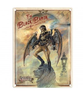 PLAQUE 15X20 THE BLACK BARON C3