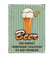 PLAQUE 15X20 BEER PERFECT SOLUTION C3