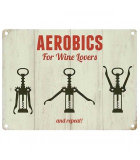 PLAQUE 15X20 AEROBICS C3