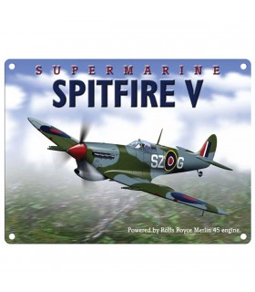 PLAQUE 30X40 SPITFIRE V C2