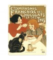 PLAQUE 30X40 CIE FRANCAISE DES CHOCOLATS C2