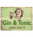 PLAQUE 30X40 GIN & TONIC C2