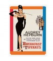 PLAQUE 30X40 AUDREY HEPBURN BREAKFAST C2