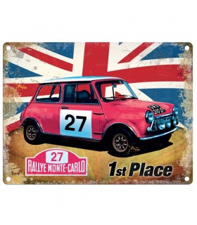 PLAQUE 30X40 MINI COOPER 1ST PLACE C2