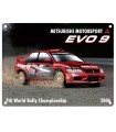 PLAQUE 30X40 MITSUBISHI EVO 9 C2