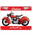 PLAQUE 30X40 INDIAN THE ROADKING C2