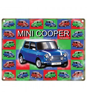 PLAQUE 30X40 MINI COOPER C2