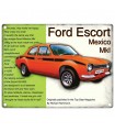 PLAQUE 30X40 FORD ESCORT C2