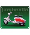 PLAQUE 30X40 LAMBRETTA INNOCENTI C2