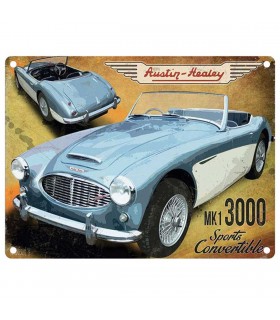 PLAQUE 30X40 AUSTIN HEALEY MK1 3000 C2