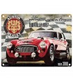 PLAQUE 30X40 AUSTIN HEALEY BJ8 RALLY C2