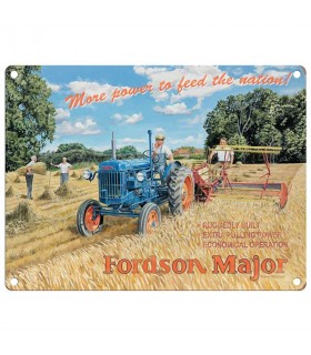 PLAQUE 30X40 FORDSON MAJOR C2