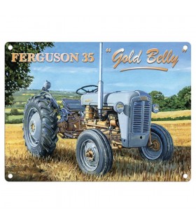 PLAQUE 30X40 FERGUSON GOLD BELLY C2