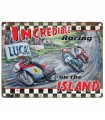 PLAQUE 30X40 INCREDIBLE RACING C2