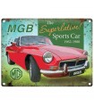 PLAQUE 30X40 MGB THE SUPERLATIVE C2