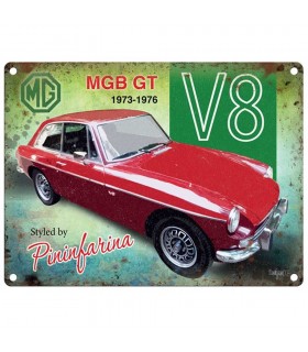 PLAQUE 30X40 MGB V8 C2