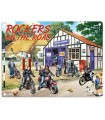 PLAQUE 30X40 ROCKERS ON THE ROAD C2