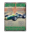 PLAQUE 30X40 BRITISH RACING C2